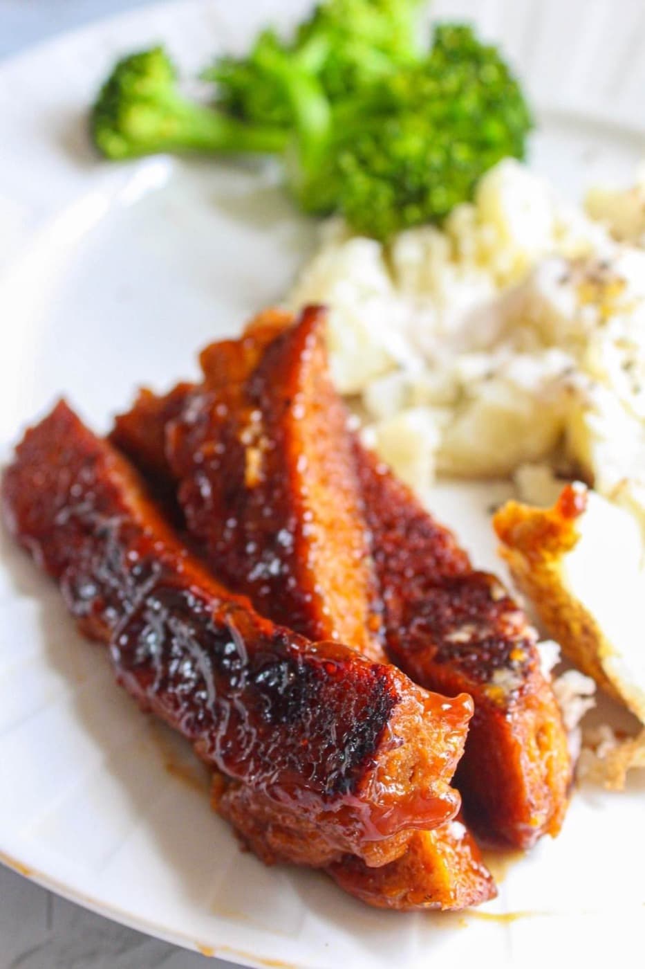 BBQ Seitan Plate