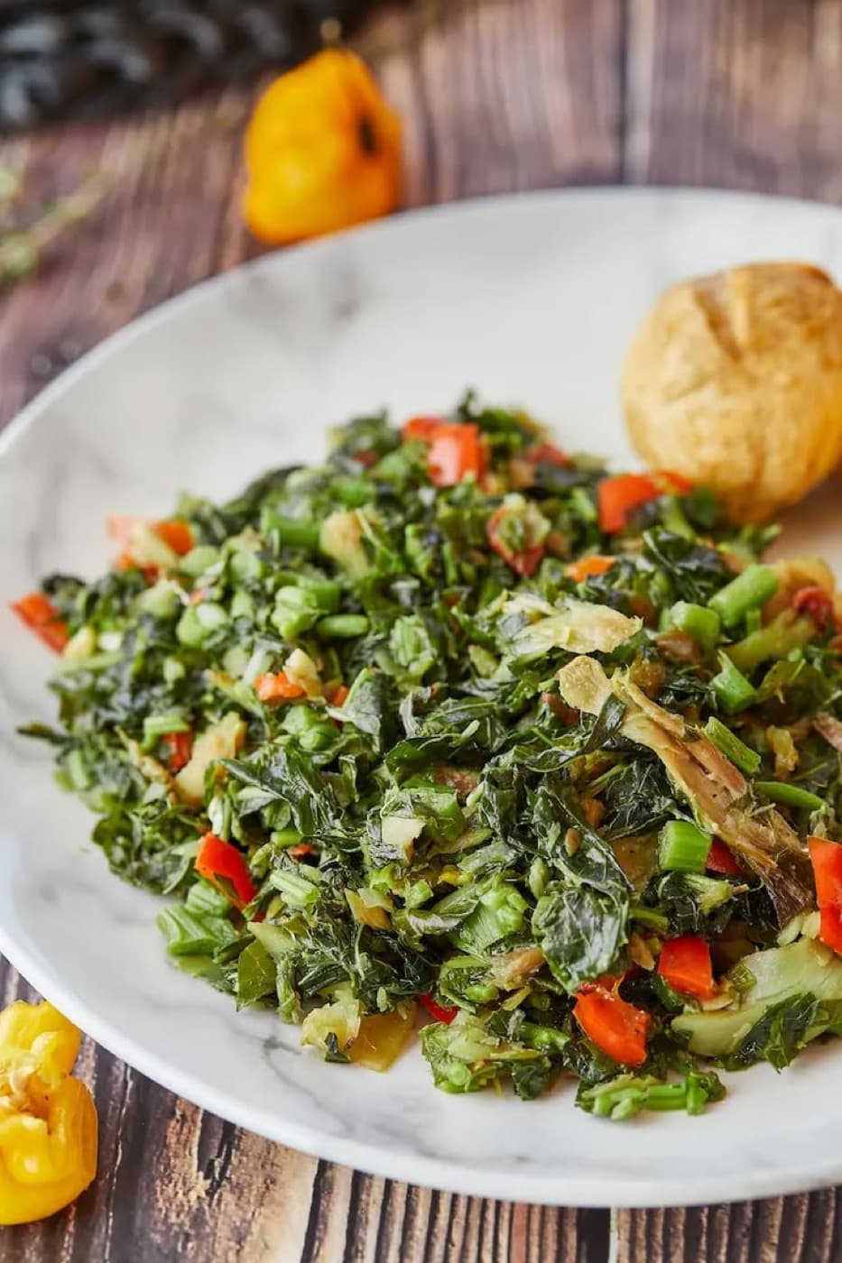 Callaloo & Saltfish